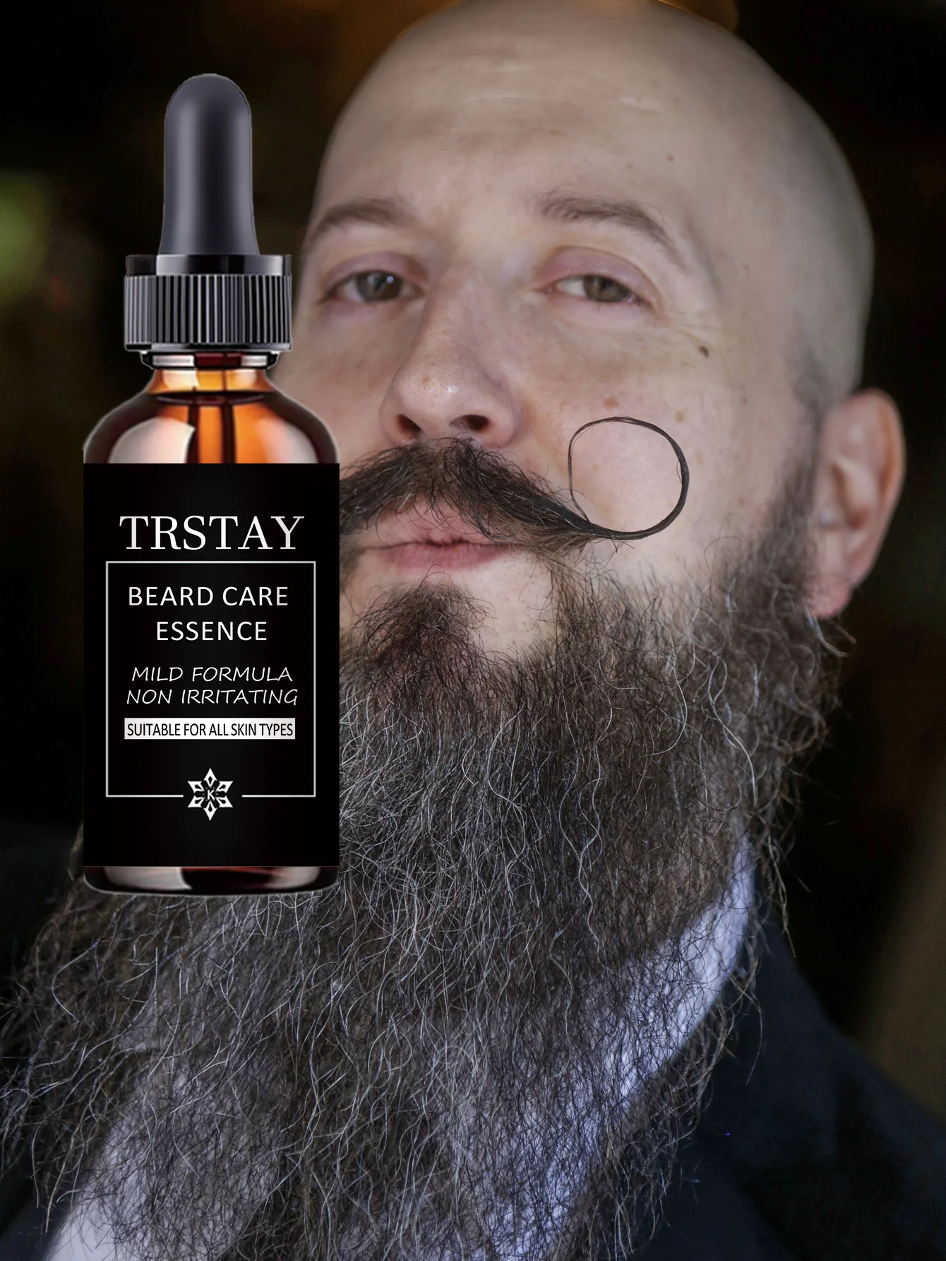 Premium Beard Essential Oil for Men Nourishing and Smoothing Formula Treats Tangled Messy Hair Promotes Healthy Growth and Shine - Image 5