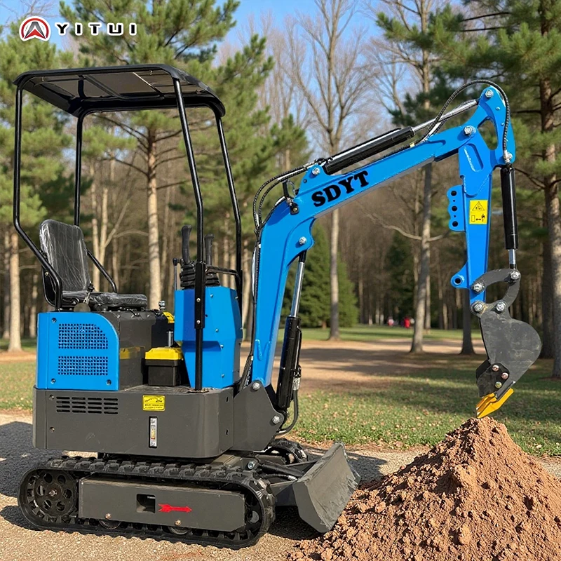 

Новейшее производство мини-экскаватора с двигателем Kubota Epa, 3,5-тонного гусеничного экскаватора, домашнего индивидуального мини-экскаватора