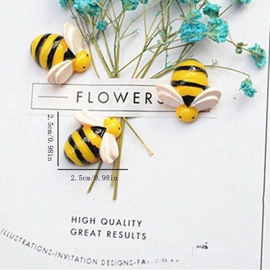 5/10pcs Little Bee Refrigerator Magnet, Cute Office Kitchen Magnet, Home Decoration, Kitchen Decoration