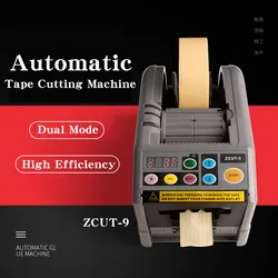 ZCUT-9 Automatic Tape Cutting Machine Double-sided Adhesive Tape Film Tape Cutter Microcomputer Control with Preset Function