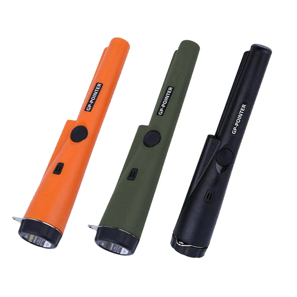 GP-Pointers Handheld Metal Detector Pinpointer Waterproof 360° Side Scan Gold Coin Treasure Finder with Vibration Sound Alarm