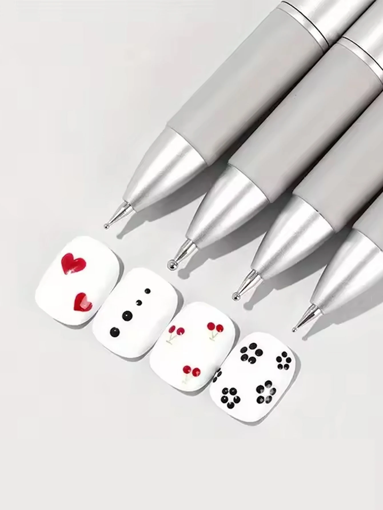 New 5 in 1 Nail Dotting Pen Nail Art Dotting Tools Nail Design Art Tip Dot Paint Manicure Kit for Dot Drawing Home Salon 2026