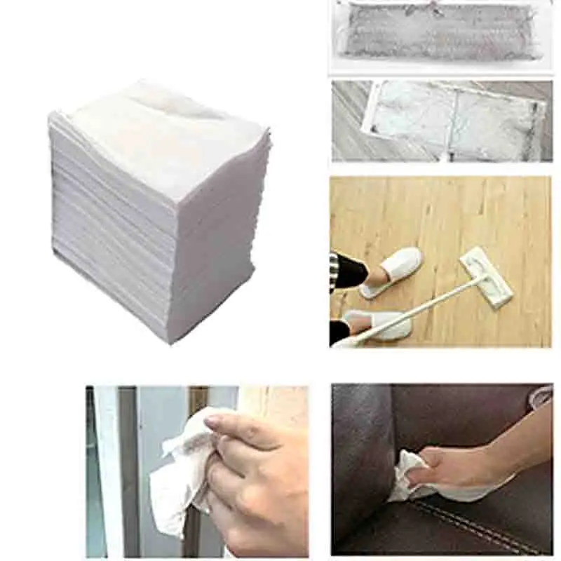 SEOULIAN Korea Disposable electric cleaning package floor dust removal package pet hair hair removal large size 38x21cm , 200ea