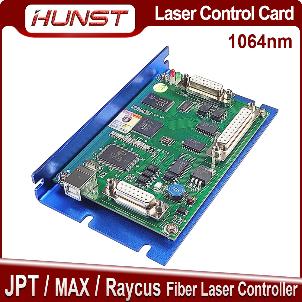 HUNST BJJCZ Laser Controller Original Card JCZ Control Board FBLI-B-LV4 Ezcad for IPG Raycus JPT MAX Fiber Marking Machine