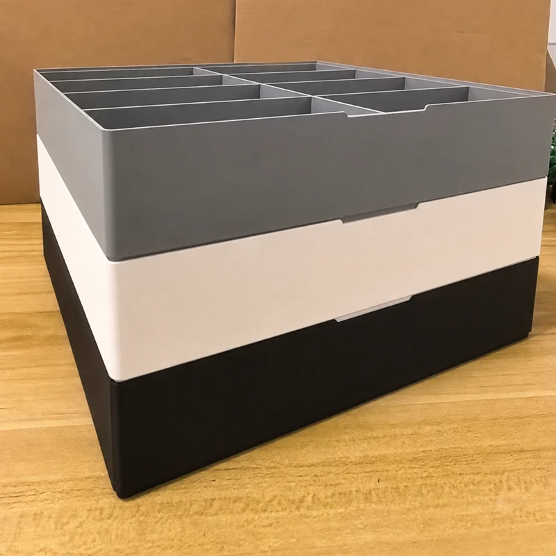 1PCS For MINI GT Model Car 8 Slot Stackable Display Case PVC Box Storage Holder Original Package Compatible Organizer Container