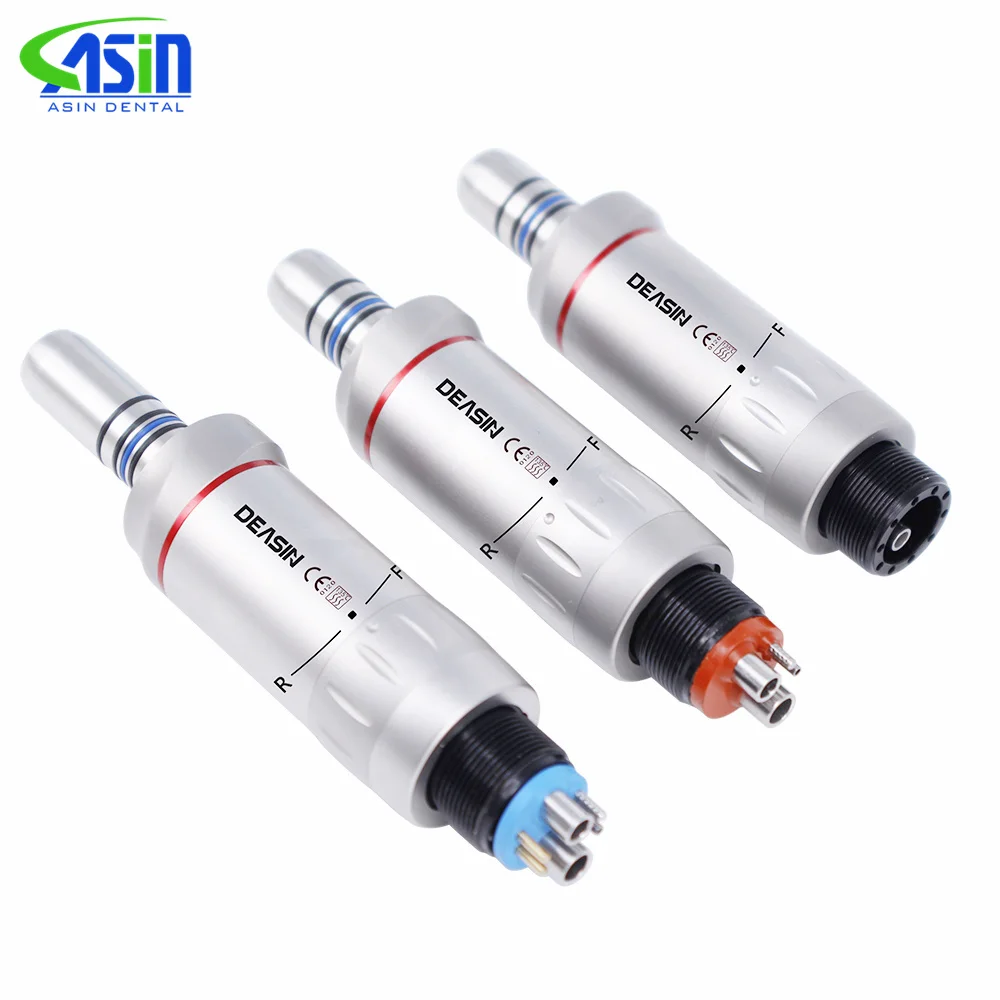 NS* Type Dental 1:2 Increasing Red Rings Low Speed Air Motor M4/B2/M6 With Optic Fiber X95L Dentistry Micromotor Tool