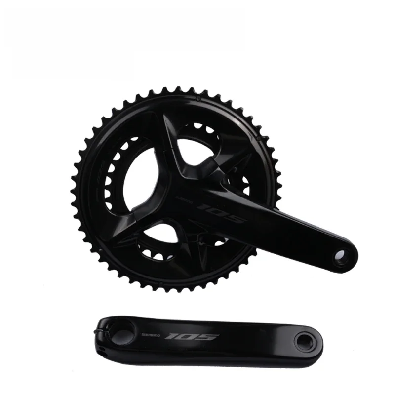 AliExpress Shimano 105 HOLLOWTECH II R7000 2x11s Di2 R7100 2x12s 165/170/172.5/175mm 50-34T 52-36T 53-39T For Road Bike Bicycle Crankset
