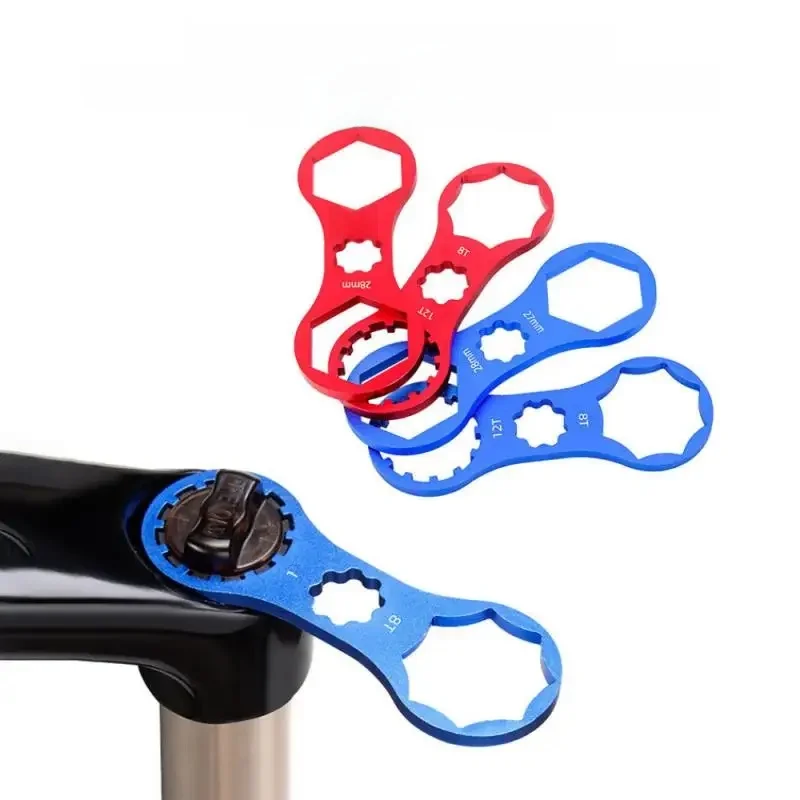AliExpress NONE Risk Bicycle Front Fork Repair Kit MTB Bike Front Fork Shoulder Cover Cap Wrench For SR Suntour XCR/XCT/XCM/RST Disassembly Tool