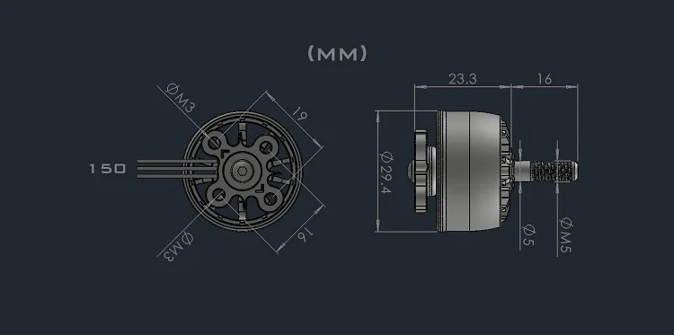 2312 المنافسة فرش السيارات 3-12S حرة سباق طائرة بدون طيار FPV رباعية RC نموذج ثابت الجناح الطائرة سيارة سرعة صاروخ بدون طيار AMAX #3