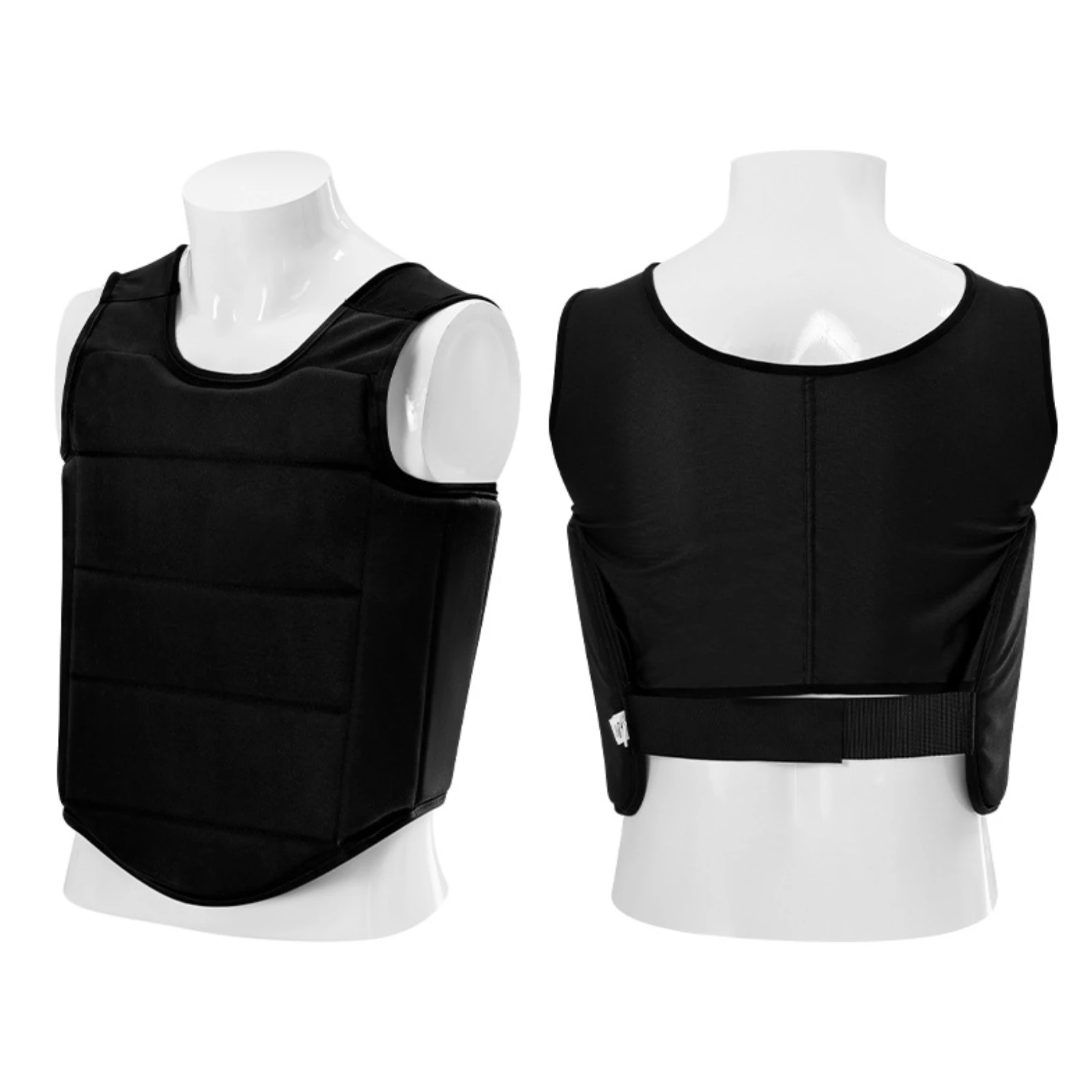 Karate Guard Chest Vest Breathable Rib Armour Protection Boxing Protector for Taekwondo Mma Practice Fitness Upper Belly
