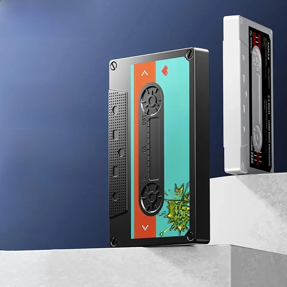 ORICO 2,5-calowa obudowa dysku twardego SATA do USB3.0 Obudowa zewnętrznego dysku twardego 5 Gb/s / 6 Gb/s typu C z naklejką DIY Akcesoria komputerowe — zdjęcie produktu 7