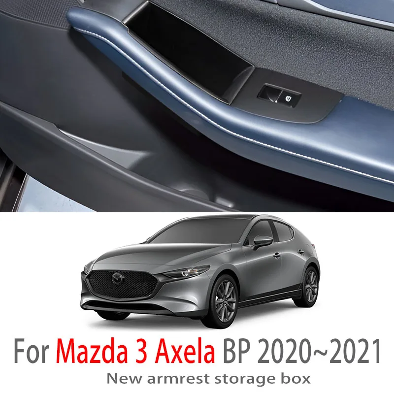 

Автомобильные аксессуары для Mazda 3 Axela BP 2020 ~ 2021 год, подлокотник центральной консоли, ящик для хранения, многофункциональное хранилище, автозапчасти для интерьера