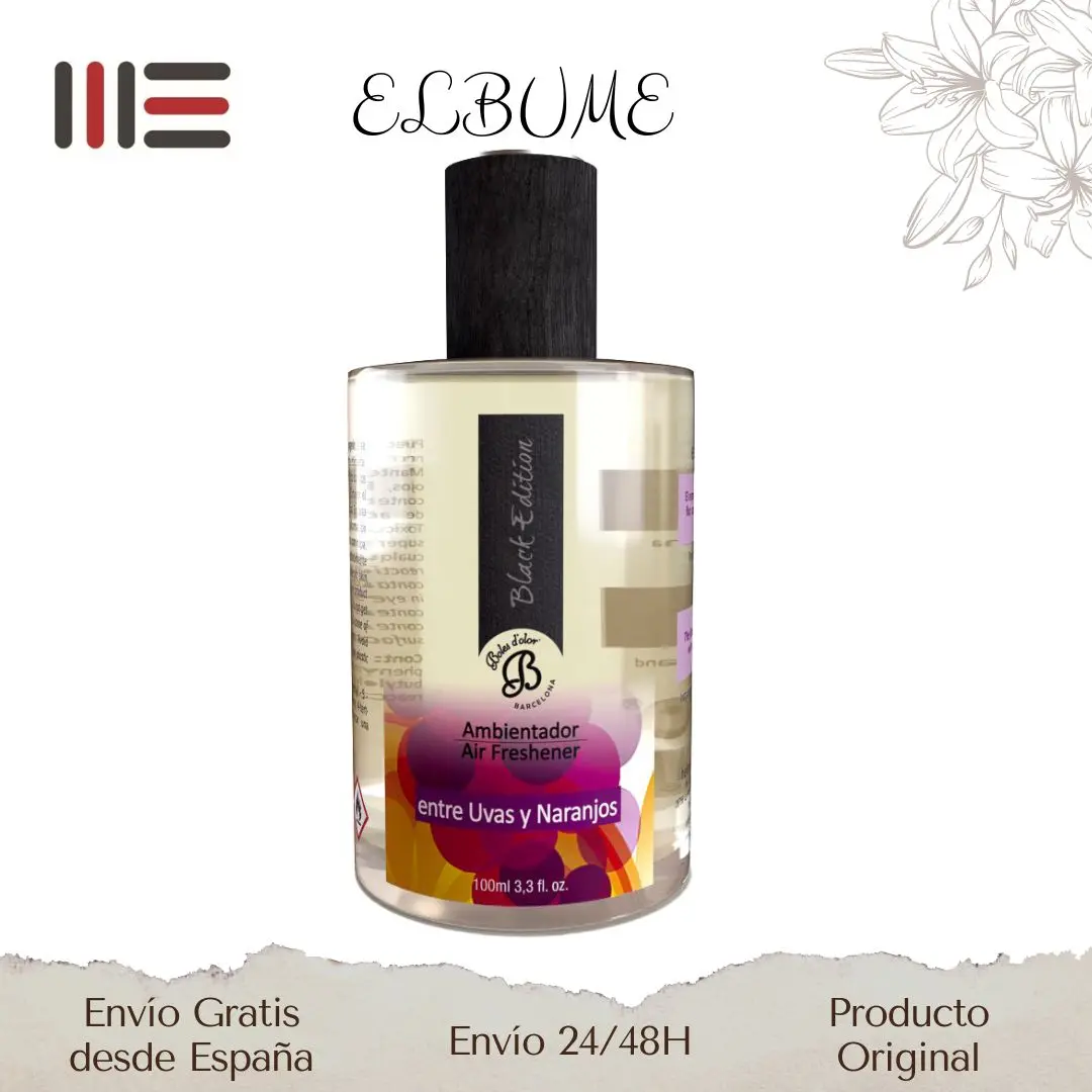 Boles D 'olor Spray Black Edition 100 ml. Between grapes and orange air freshener home cleaning air freshener home fresheners long lasting aroma diffuser air freshener room aromatherapy