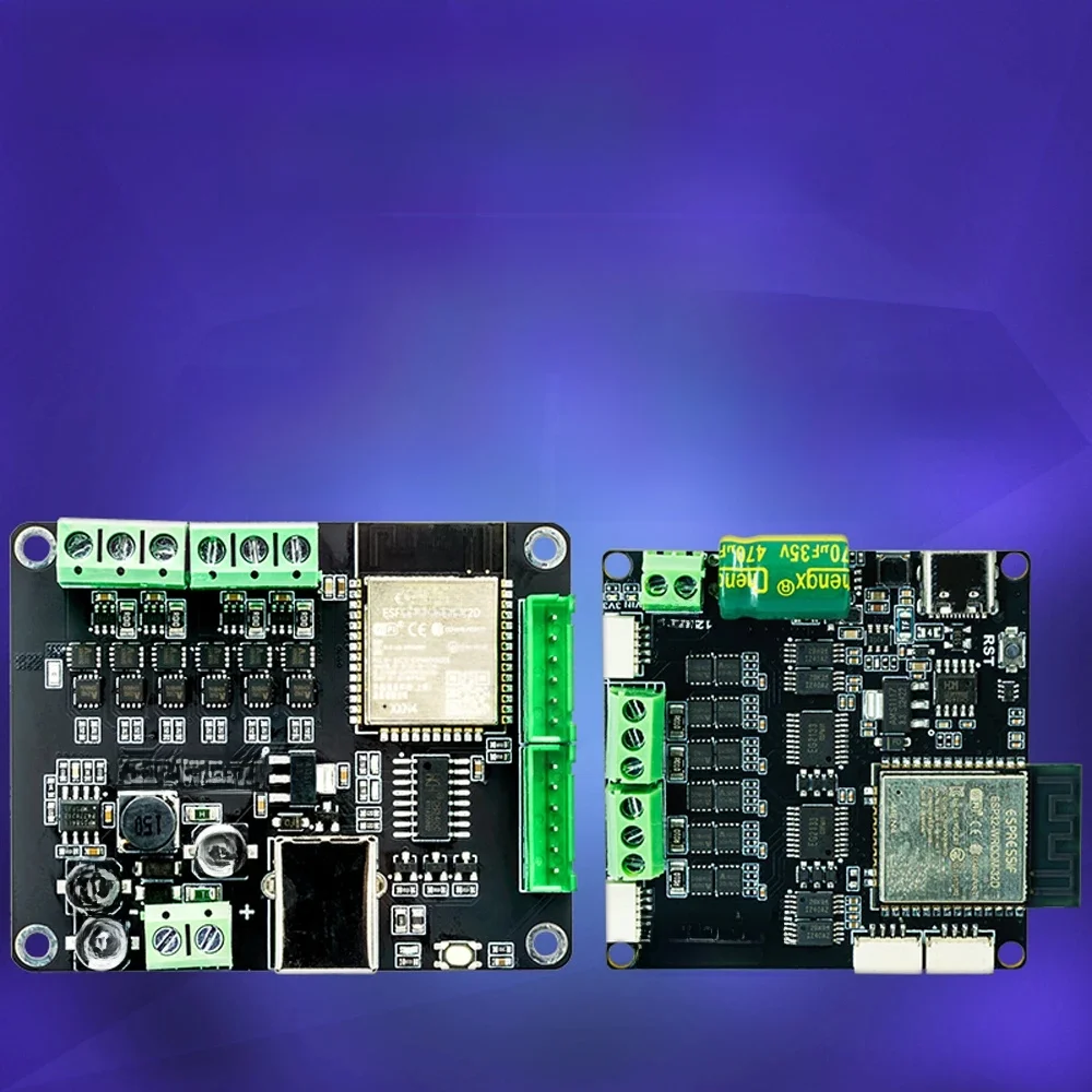 Makerbase ESP32 DUAL SimpleFOC Shield voor BLDC borstelloze servo Foc Dual-Motor Controller High Power - afbeelding 2