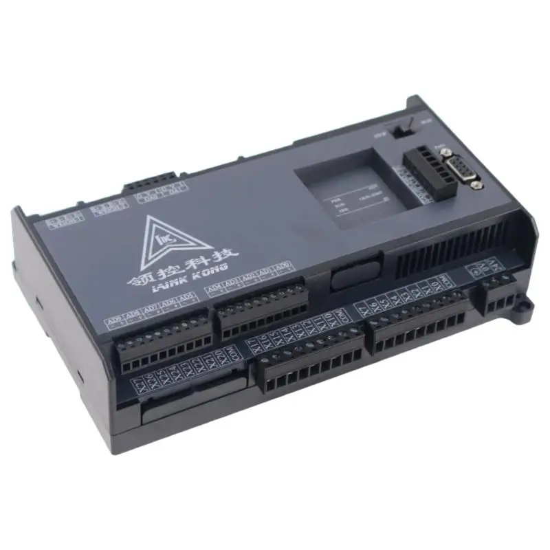 Relay Transistor LK3U FX3U-14/24/32/48 MR/T/RT PLC 200KHz MODBUS 0-10V Analog In Out Support Expansion Module Industrial Control