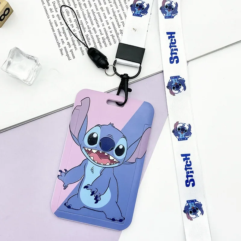 Disney Stitch Cartoon Inhaber Karte Student kreative Folie Bus ID-Karte Schutzhülle Zugang ic Campus