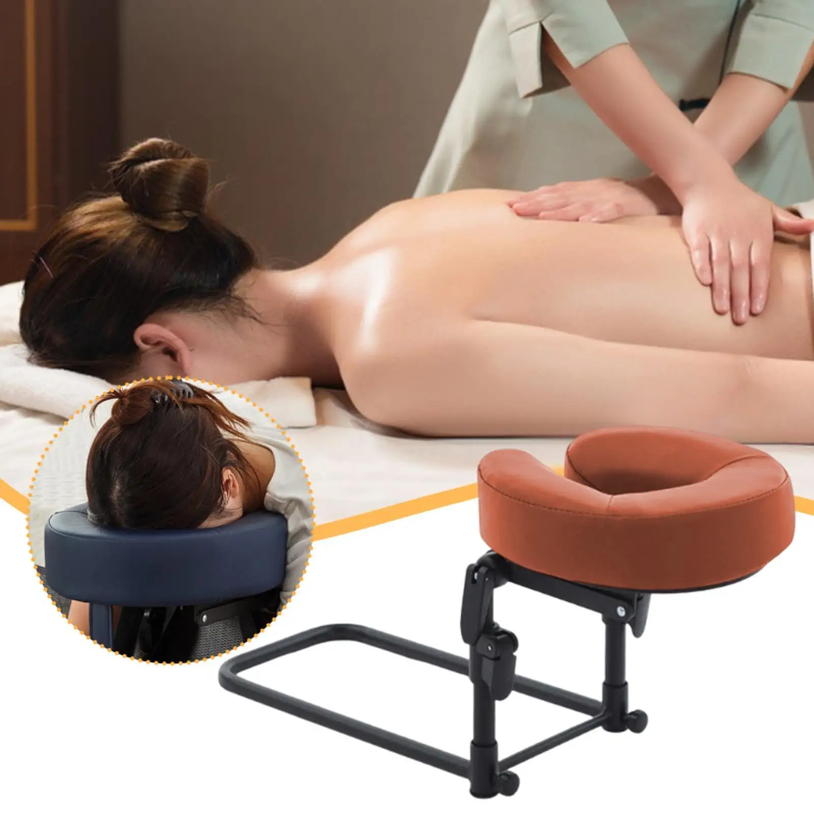 Face Down Mattress Top Massage Kit Massager Head Rest Mattress Hand Support Board Comfortable Multifunction for Beauty Bed Salon