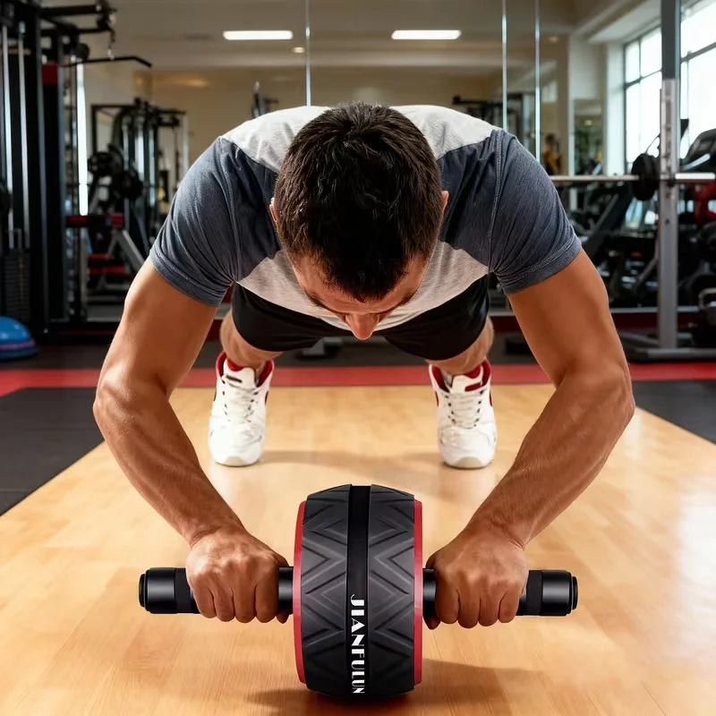 Ab Roller Wheel and Knee Mat, - Home Gym Dumbbell Workout 评论和价格