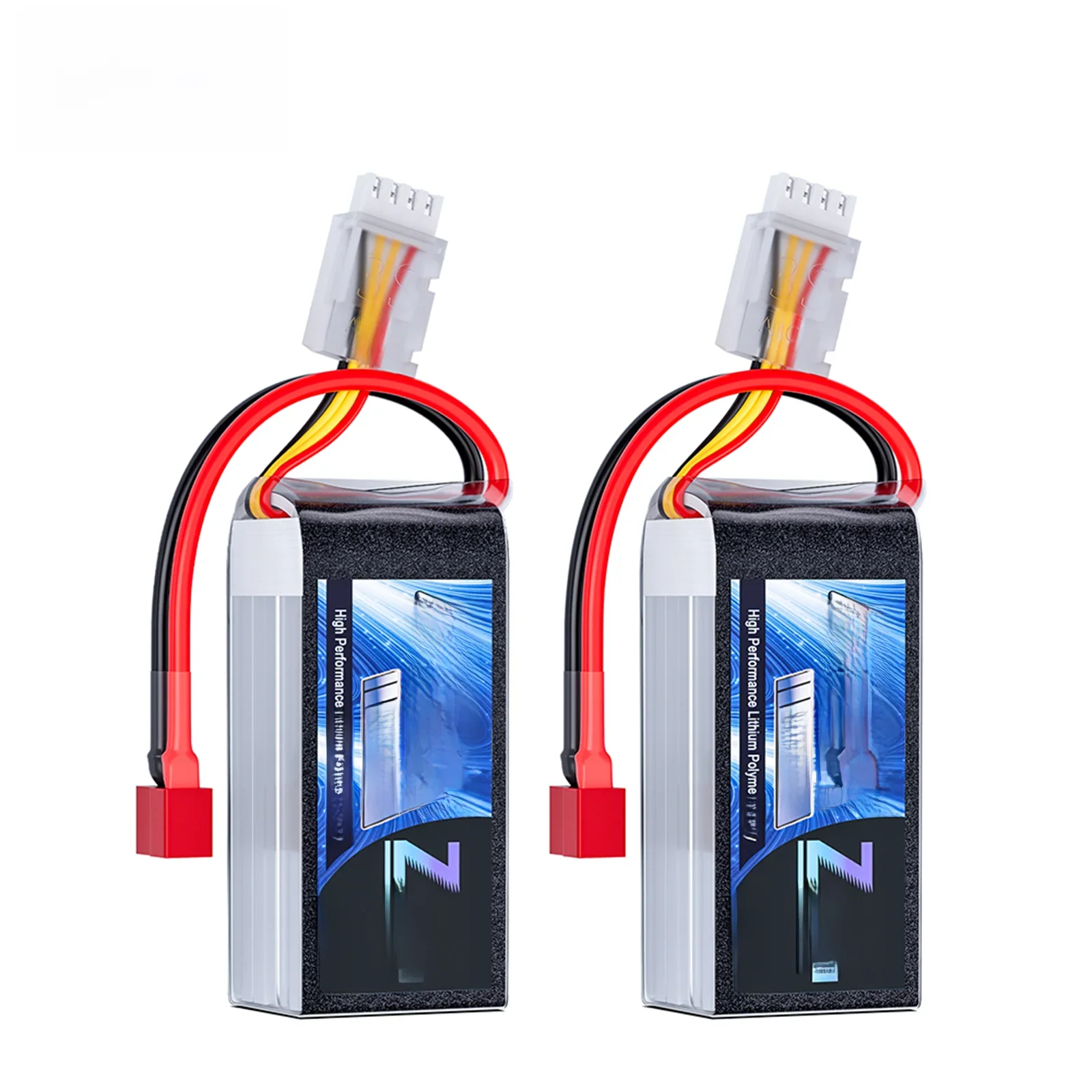 2 stks Zeee 3 S 2200 mAh Shorty Lipo Batterij 11.1 V 50C met T/XT60 Plug voor RC Auto Vrachtwagen Drone Vliegtuig FPV RC Hobby Modellen Onderdelen - afbeelding 2