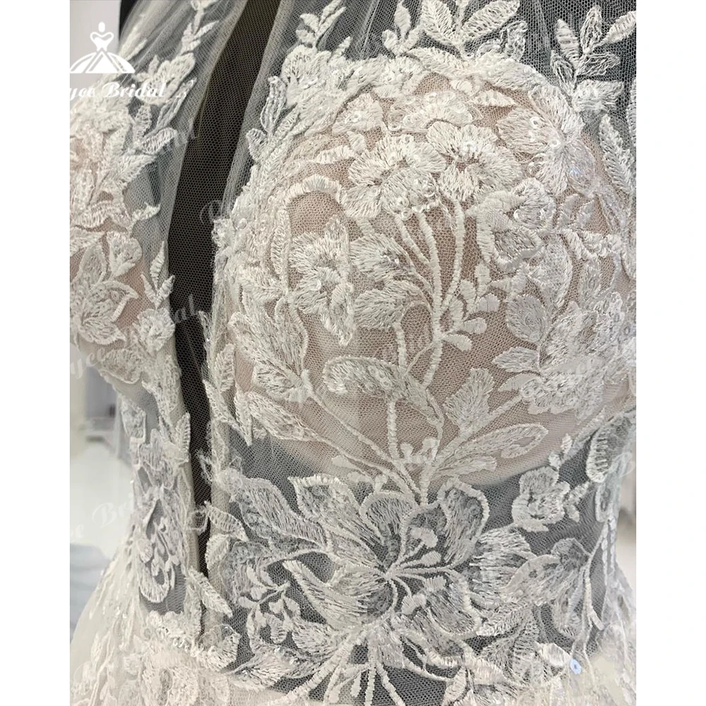 Robe De Mariée ligne A, style Boho, Sexy, dos nu, sans manches, avec des Appliques en dentelle, 2023