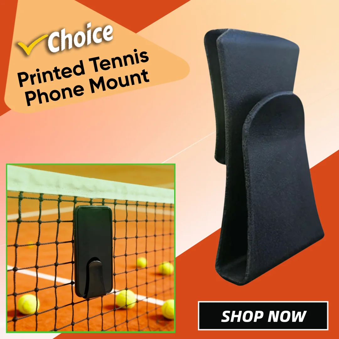 

Racquet View Phone Mount for Tennis Net & Fence Tennis Camera Mount Phone Holder for Court Recording Sports Court Accessories
