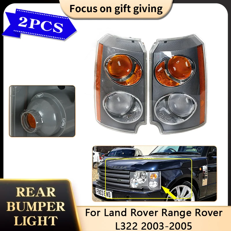 

For Land Rover Range Rover L322 2003 2004 2005 XBD000030 XBD000020 Car Front Headlight Indicator Turn Parking Signal Light Lamp