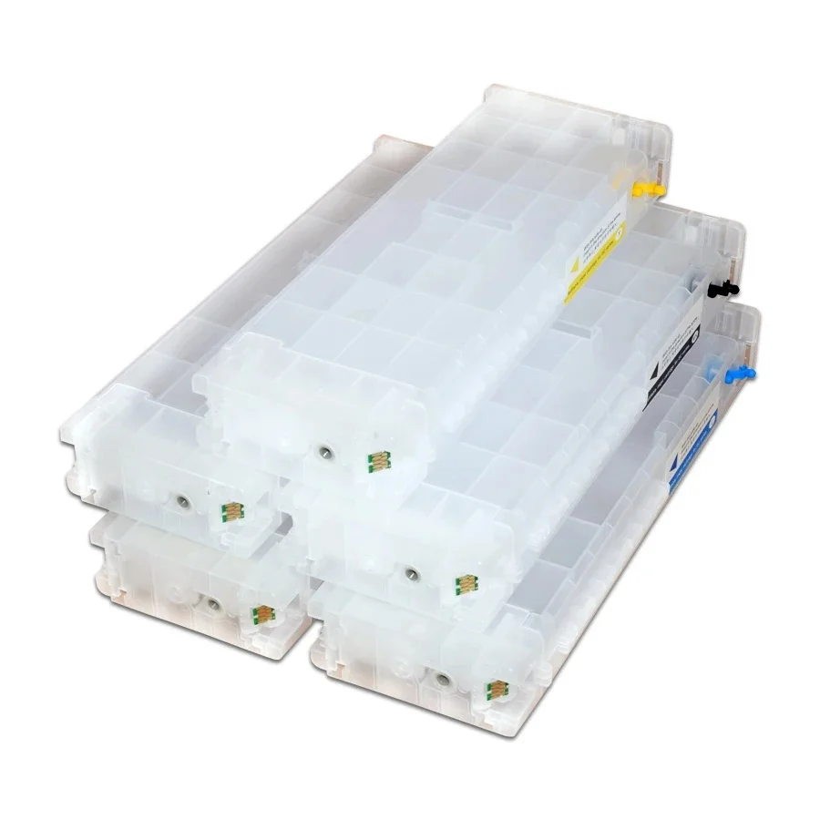 700ml wkład atramentowy do ponownego napełniania do Epson SureColor T3000 T3070 T5070 T7070 T3200 T5200 T7200 T3270 T5270 7270 z jednym chipem — zdjęcie produktu 6