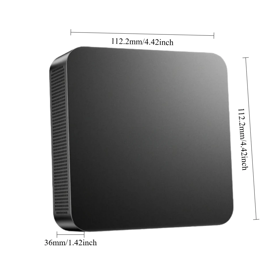 DIY Gaming Computer Mini PC AMD Inter N150 16 GB DDR4 1 TB SSD Windows 11 Wifi6 BT5.2 Tragbarer Gaming-Desktop-Computer Minipc