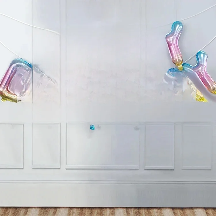 ATG 13 sztuk różowe złoto balon urodzinowy foliowe balony w kształcie liter zestaw dekoracji na urodziny karmelowy kolor Globos zaopatrzenie firm dla dzieci — 2