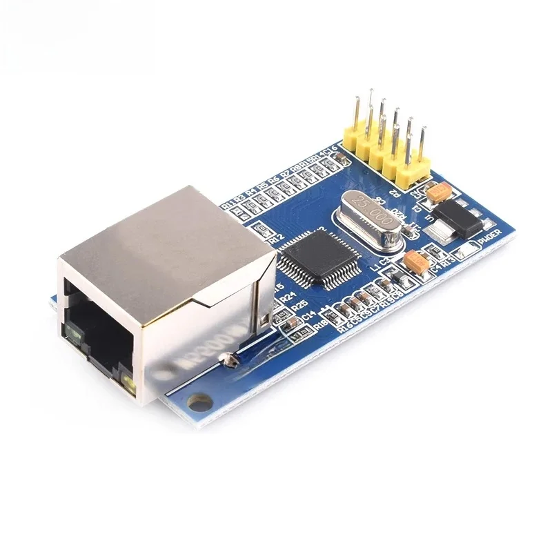 Moduł sieciowy Ethernet W5500 sprzętowy program mikrokontrolera TCP/IP 51/STM32 na W5100 — zdjęcie 2