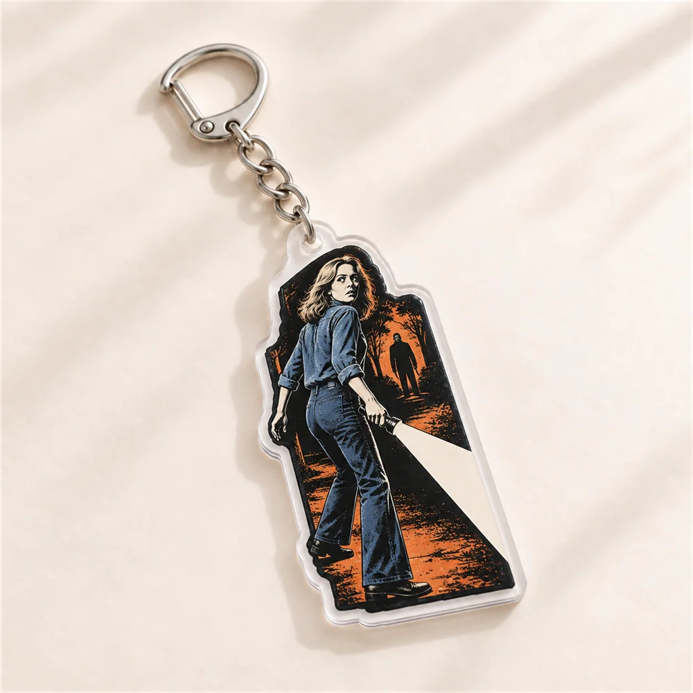 Michael Myers Acrylic Keychain description 2