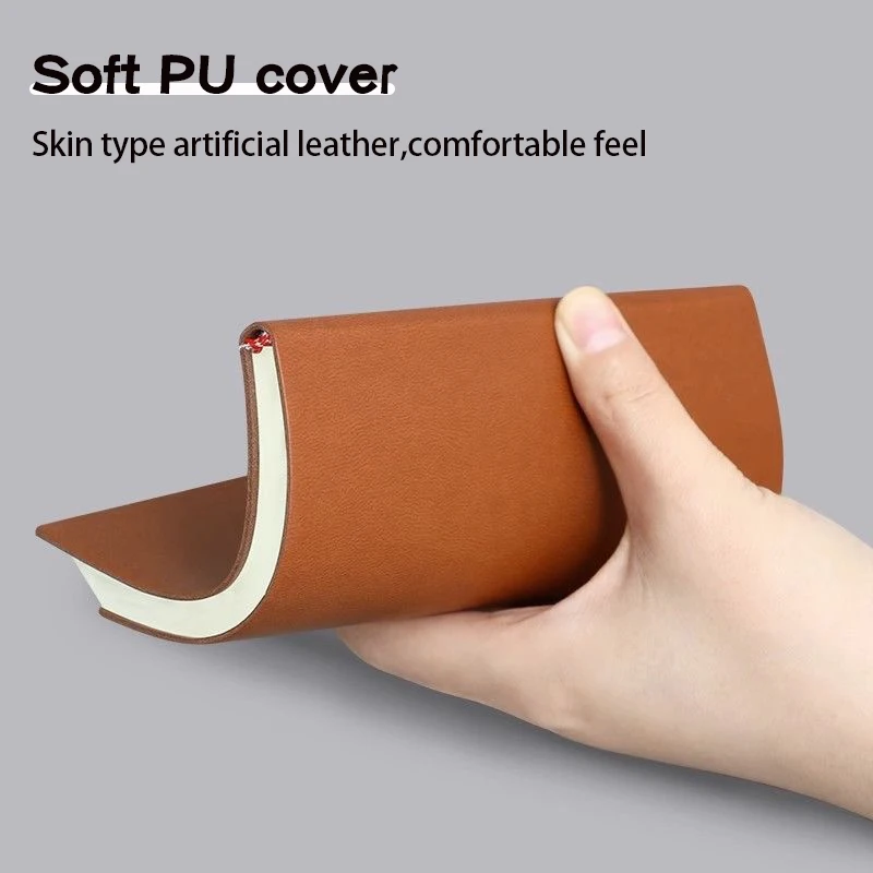 Mini Notebook A6 Portable Pocket Notepad 80GSM - 192 Pages Memo Diary Planner Agenda Organizer Office School Supply Stationery