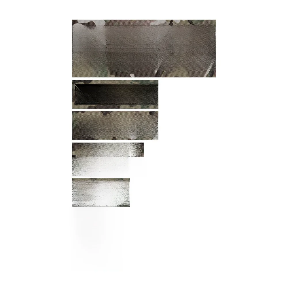 Bandes nominatives personnalisées découpées au laser, panneau d'appel radio, IR IFF, réflexion infrarouge, réfléchissant, lumineux, éblouissant, 8.5cm,15cm,25cm