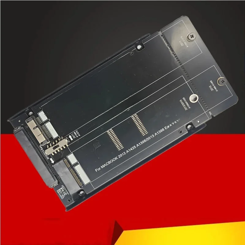Konwerter M2 SSD na SATA dla Macbook 2010 2011 A1369/1370 dla Macbook 2012 1425/1398/1466/1465 M.2 SSD Adapter Reader Metal Tray — zdjęcie produktu 7