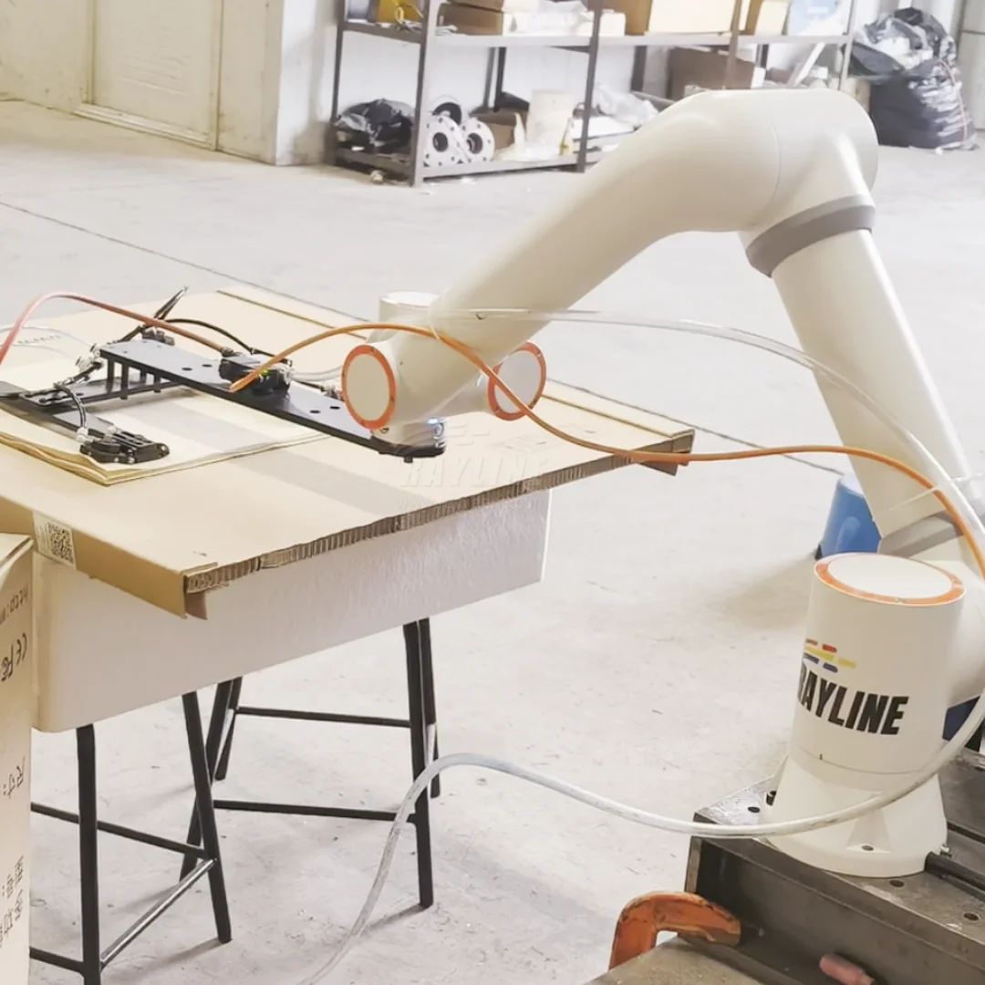 6 Axis Easy Programming Drag Teaching Cobot Robot Arm 5kg Payload 922mm FR-922 Collaborative Robotic Arm for Welding Robot