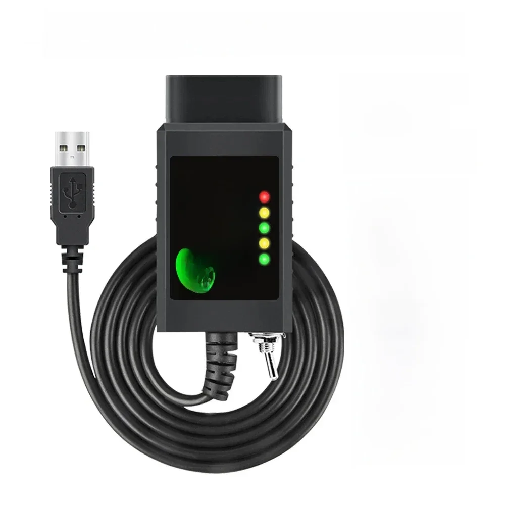 Pour Ford FORscan USB OBD2 ELM327 V1.5 avec interrupteur CH340 PIC18F25K80 puce Forscan FoCCCus HS CAN et MS CAN outil de Diagnostic de voiture