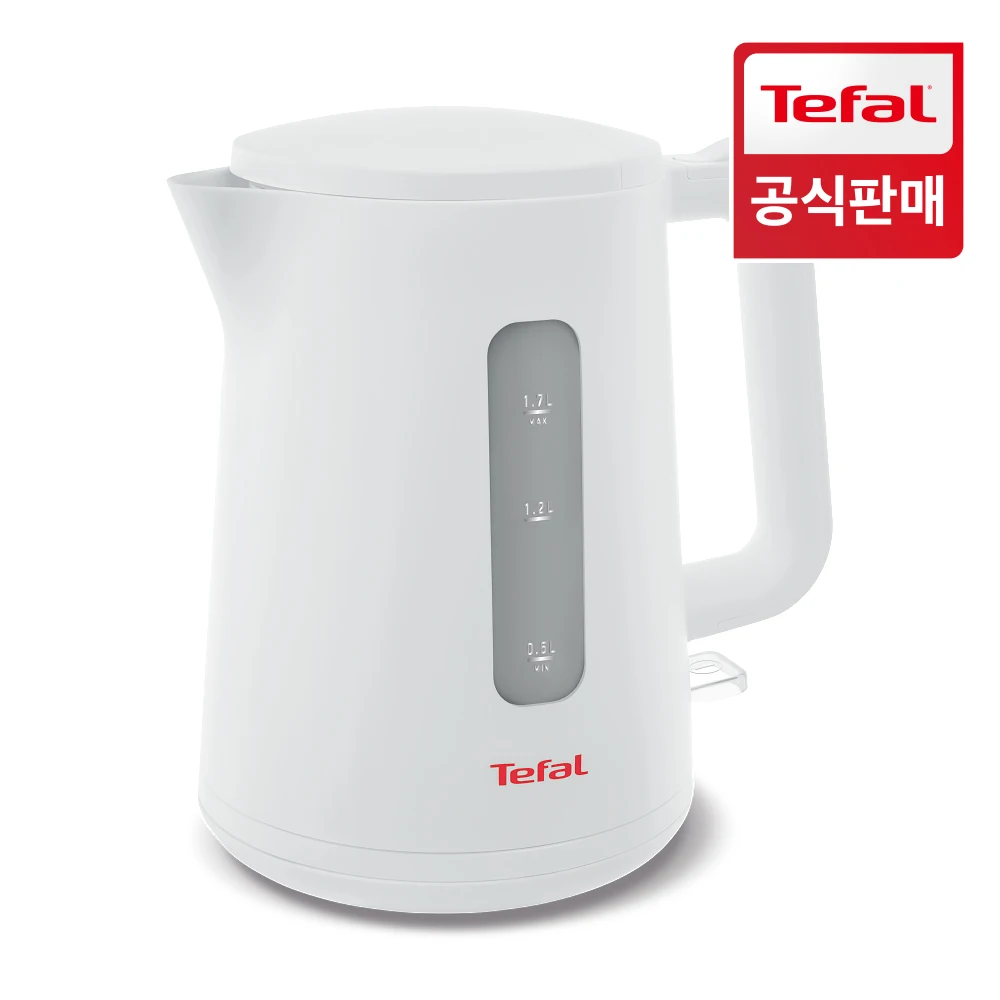 Tefal cordless kettle electric pot element plastic white KO2001