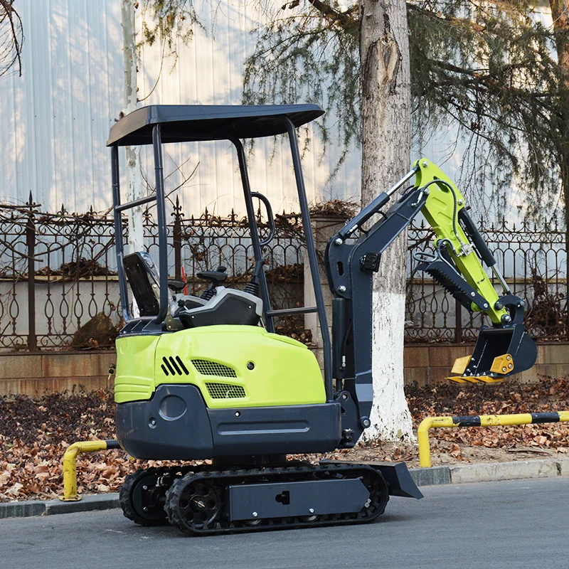 Minigraafmachine 0,8 1 2 5-ton rupsgraafmachine CE EPA Euro V Kubota-motor Hydraulische graafmachine Dieselmotor Compacte graafmachine