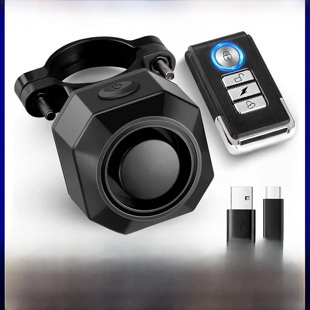 AliExpress UK awapow Awapow Wireless Bicycle Alarm USB Charging Motorcycle Bike Alarm Remote Control Anti-theft Bike Vibration Detector Alarm System
