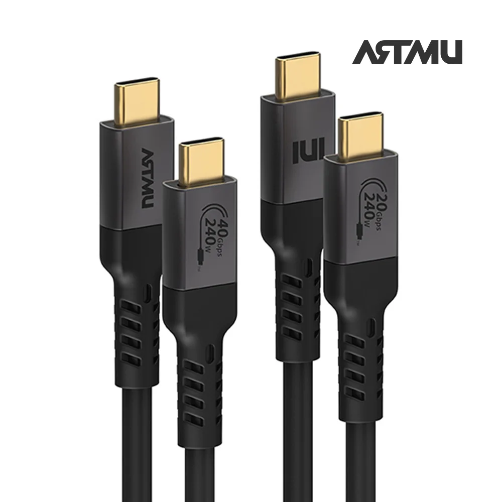 Artmu certification USB4 240W EPR 40Gbps 20Gbps cable