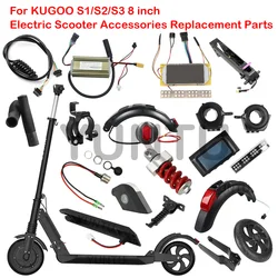 For KUGOO 8 inch electric scooter accessories controller throttle headlight display board bracket front and rear fender parts