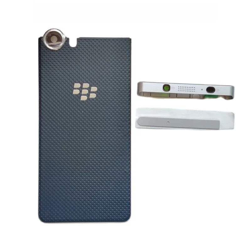 Nowa tylna pokrywa baterii + górna pokrywa Panel obudowa na tył telefonu obudowa baterii z obiektywem aparatu do telefonu Blackberry Keyone Dtek70 — zdjęcie 2