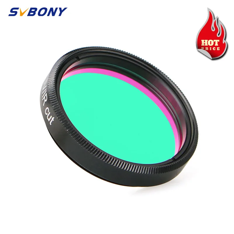 SVBONY 1.25''/2'' Filter UV/IR Cut Telescope Optics Infra Red Filter for Astronomy Accessories