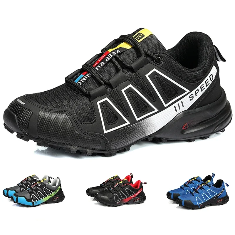 AliExpress CC chengta Fashion Men Lockless Cycling Shoes Mountaineering Cross-Country Anti-Collision Outdoor Casual Shoes