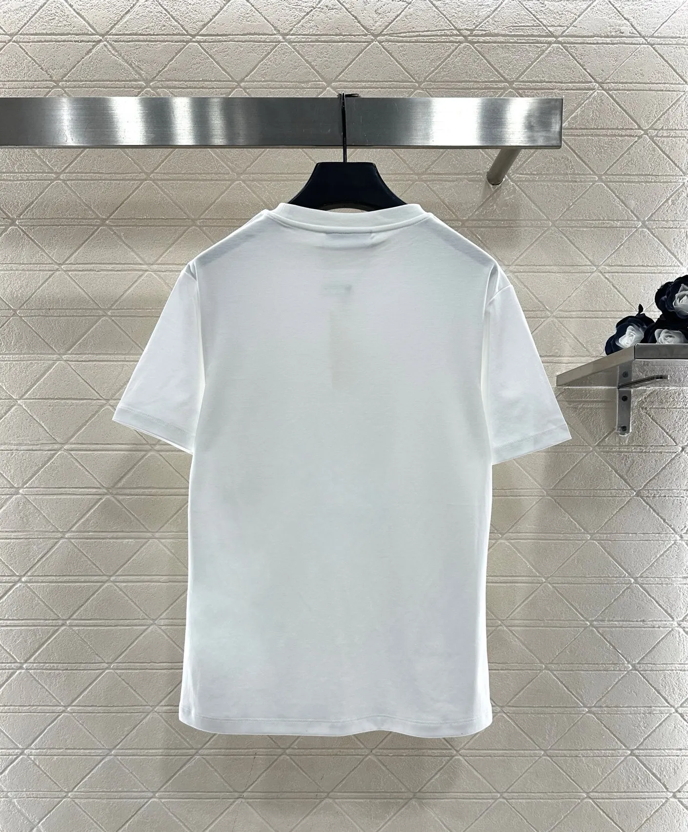 

New women's round neck short sleeved pullover top, casual versatile short sleeved T-shirt