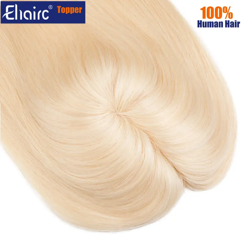 (In stock) 5*6.5inch Mono Topper For Women Premium Wigs For Women 100% Chinese Cuticle Remy Virgin Human Hair Hairpieces