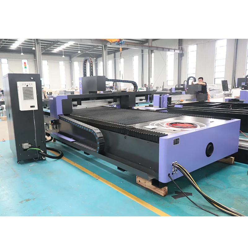 Prix de la machine de découpe laser de tôle Cnc de coupe de tube carré de tuyau pour la fabrication de coupe haute puissance personnalisable