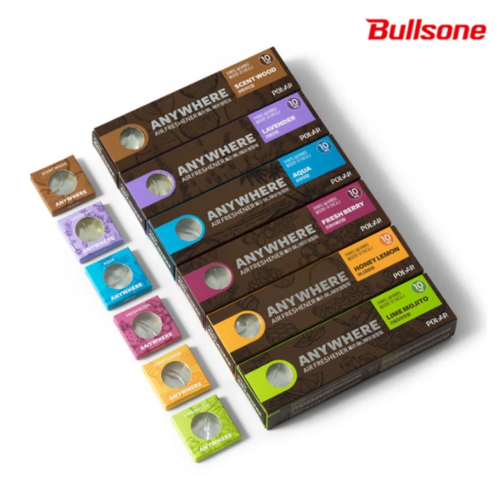 bullsone Pola Anime Car Indoor All-use air fragrance (10 pieces)