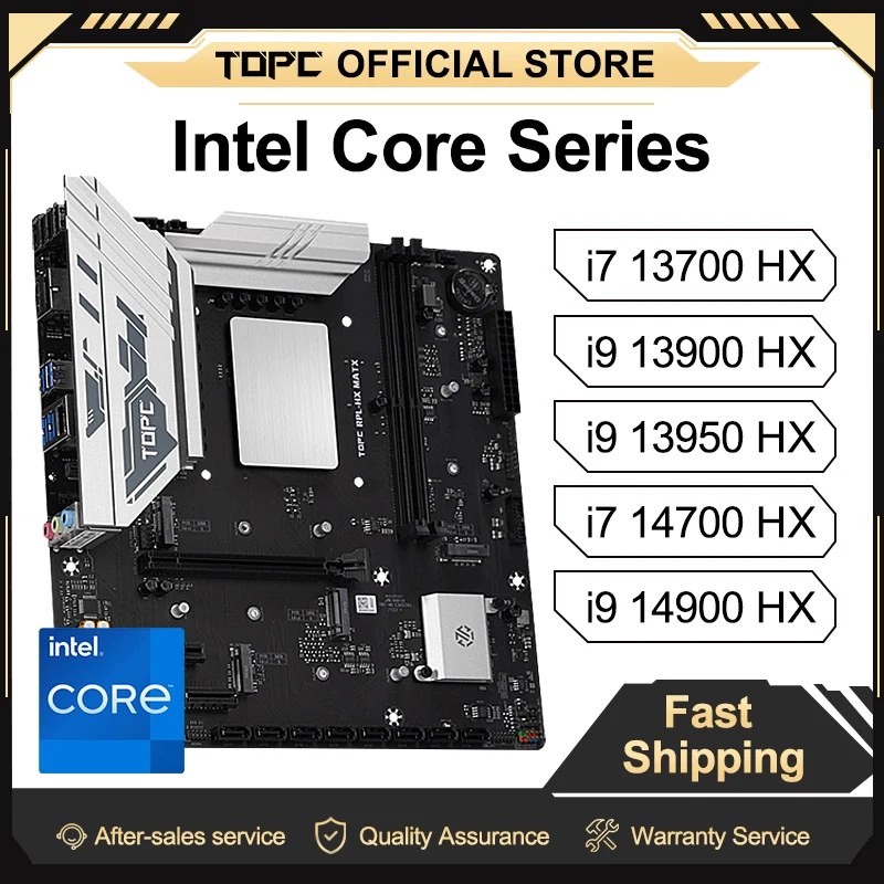 

Игровая материнская плата TOPC с процессором Intel Core i9-13950HX (24 ядра, 32 потока), DDR4 OC4000, 1G LAN, новая, для рабочих станций