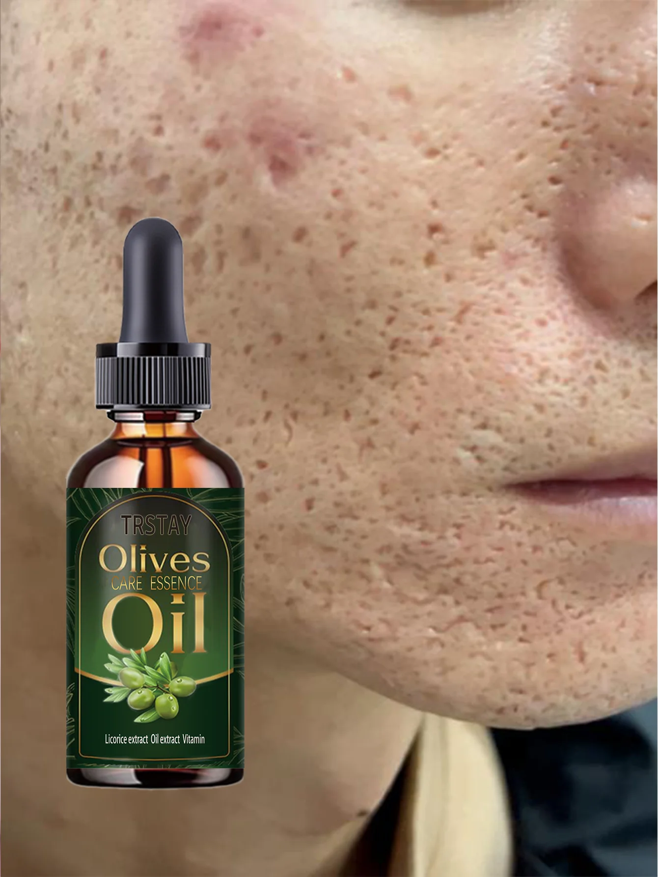 Whitening Moisturizing Serum with Natural Essential Oils for Facial Treatment Pore Minimizing Effect Smoother Skin Rejuvenation - Image 6